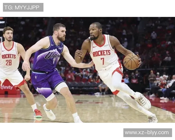 爵士背靠背复仇火箭马尔卡宁29分杜兰特空砍32分9篮板遗憾失利